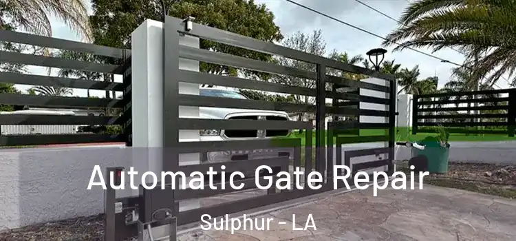 Automatic Gate Repair Sulphur - LA