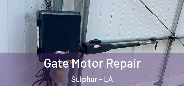 Gate Motor Repair Sulphur - LA