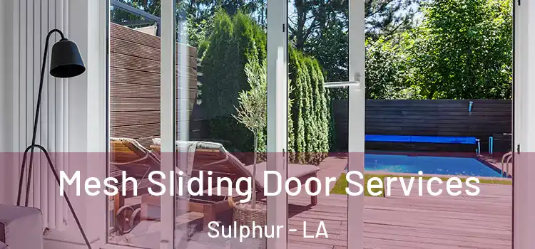 Mesh Sliding Door Services Sulphur - LA