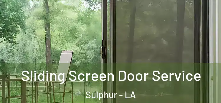 Sliding Screen Door Service Sulphur - LA